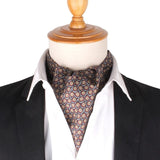 Cravate Ascot en soie doux pour homme
