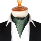 Cravate Ascot en soie doux pour homme