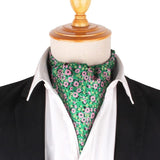 Cravate Ascot en soie doux pour homme