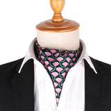 Cravate Ascot en soie doux pour homme