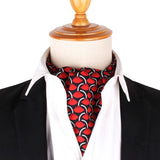 Cravate Ascot en soie doux pour homme