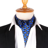 Cravate Ascot en soie doux pour homme
