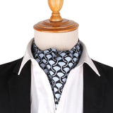Cravate Ascot en soie doux pour homme