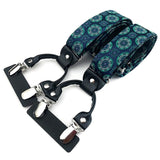 Bretelles en soie 6 Clips solide et durable