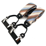 Bretelles en soie 6 Clips solide et durable