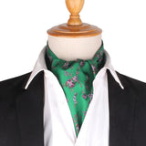 Cravate Ascot en soie doux pour homme