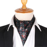 Cravate Ascot en soie doux pour homme
