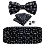 Large Ceinture de smoking en soie