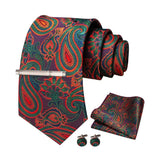 Cravate pochette pince pour belle ensemble pour homme