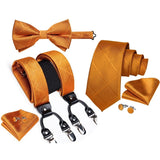 Ensemble bretelles nœud papillon cravate pour homme