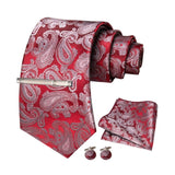 Cravate pochette pince pour belle ensemble pour homme