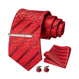 Cravate pochette pince pour belle ensemble pour homme