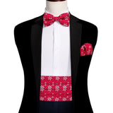 Ceinture de smoking élastique en soie