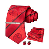 Cravate pochette pince pour belle ensemble pour homme