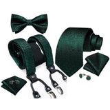 Ensemble bretelles et nœud papillon cravate pour homme