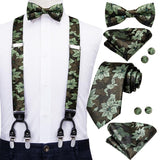 Ensemble de nœud papillon cravate et bretelle