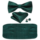 Large Ceinture de smoking en soie