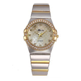Montre Femme Dorée à Strass Fashion – Montre femme | lasanderss.store