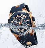 Montre grand cadran homme bracelet en Silicone – Montres | lasanderss.store