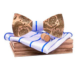 Nœud Papillon 3D en Bois Sculpté - Design Relief Unique pour Homme – | lasanderss.store