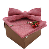 nœud papillon avec broche et pochette – | lasanderss.store