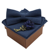 nœud papillon avec broche et pochette – | lasanderss.store