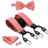 Nœud papillon Bretelles en soie boutons de manchette carrés de poche – | lasanderss.store