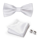 Nœud Papillon carré de poche assortie bouton de manchette – | lasanderss.store