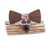 Nœud papillon en bois rayé,boutons de manchette – Noeud papillon | lasanderss.store
