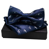 Nœud papillon en soie et pochette carré pour homme – | lasanderss.store