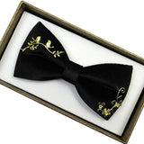 Nœud papillon luxe en métal doré – | lasanderss.store