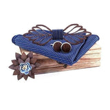 Nœud papillon mouchoir Boutons de manchette pour hommes – coffret cravate | lasanderss.store