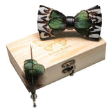nœud papillon plumes avec coffret cadeau – Noeud papillon | lasanderss.store