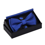 Nœud papillon poche boutons de manchette carrés – Noeud papillon | lasanderss.store