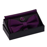 Nœud papillon poche boutons de manchette carrés – Noeud papillon | lasanderss.store