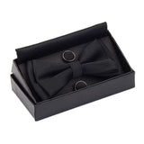 Nœud papillon poche boutons de manchette carrés – Noeud papillon | lasanderss.store