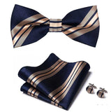Nœud Papillon pochette assortie bouton de manchette – Vêtements et accessoires | lasanderss.store