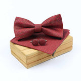 Nœud Papillon pochette et Bouton de Manchette – | lasanderss.store