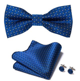 Nœud Papillon pochette une paire boutons de manchette – | lasanderss.store