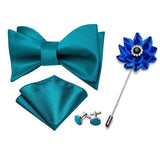 nœuds papillon bleu pour hommes, boutons de manchette broche – | lasanderss.store