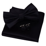 nœuds papillon Double pli, boutons de manchette et pochette – | lasanderss.store