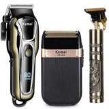 Tondeuse à cheveux rasoir à barbe électrique sans fil – | lasanderss.store