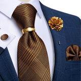 Un ensemble de Cravate en Soie Pour Homme – Accessoires | lasanderss.store