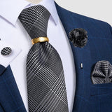 Un ensemble de Cravate en Soie Pour Homme – Accessoires | lasanderss.store