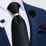Un ensemble de Cravate en Soie Pour Homme – Accessoires | lasanderss.store