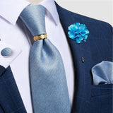 Un ensemble de Cravate en Soie Pour Homme – Accessoires | lasanderss.store