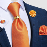 Un ensemble de Cravate en Soie Pour Homme – Accessoires | lasanderss.store