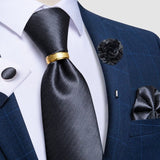 Un ensemble de Cravate en Soie Pour Homme – Accessoires | lasanderss.store