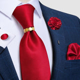 Un ensemble de Cravate en Soie Pour Homme – Accessoires | lasanderss.store